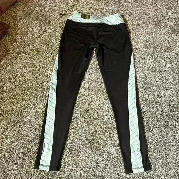 Tek Gear Womens Leggings Pants Multicolor Low Rise Drytek Stripe Yoga Athletic S - Picture 8 of 9